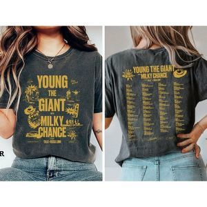 Young The Giant Milky Chance 2023 Tour Shirt 2 Sided Unisex Shirt